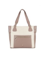 Beverly Hills Polo Club Torebka BHPC-C-002-07 Różowy. Czerwone shopperki damskie Beverly Hills Polo Club, bez wzorów, bez dodatków. Za 159.99 zł.