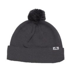 Czapka - 641K Pom-Pom Cuff Beanie. Szare czapki męskie Pacific, na zimę, bez wzorów. Za 86.95 zł.