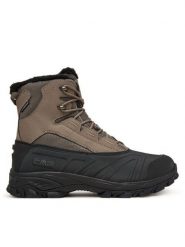 CMP Śniegowce Fynnick Wp 3Q79867 Beżowy. Brązowe buty zimowe męskie CMP, bez wzorów, z materiału, bez obcasa, bez zapięcia. Za 629.99 zł.