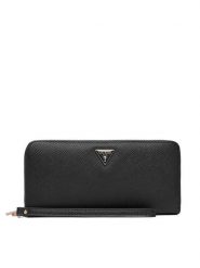 Guess Portfel Gilda SLG SWZG97 47146 Czarny. Czarne portfele damskie Guess, ze skóry. Za 294.99 zł.