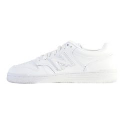 New Balance Sneakersy Unisex Buty Lifestyle - Ltz - Skóra / Tekstyl Dorosłych. Białe buty sportowe męskie New Balance, bez wzorów, z gumy, bez zapięcia. Za 335.00 zł.