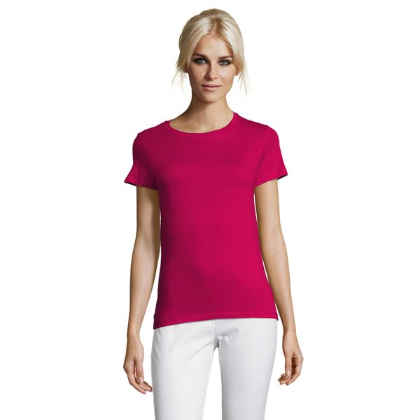 Damska Koszulka Regent. Czerwone bluzki damskie SOL'S, s, bez wzorów, sportowe, bez kołnierzyka, bez ramiączek. Za 35.99 zł.