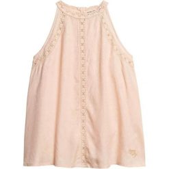 Koszulka turystyczna damska SuperDry Lace Sleeveless High Nech Top. Czerwone koszulki sportowe damskie Superdry, s, bez wzorów, z wiskozy, bez ramiączek. W wyprzedaży za 207.50 zł.