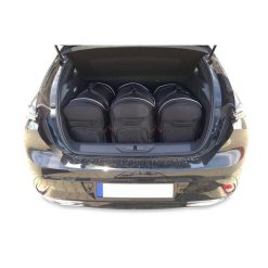 Torby Do Bagażnika Peugeot 308 Hatchback 2021+ 3Szt Kjust. Czarne torby podróżne damskie KJUST, bez wzorów. Za 1,026.00 zł.