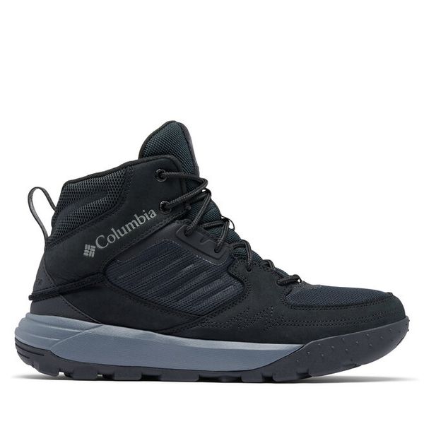 Trekkingi Columbia. Zielone botki męskie Columbia, bez wzorów, bez obcasa, bez zapięcia. Za 399.99 zł.