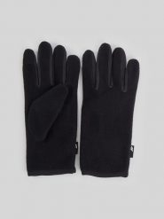 4F Rękawiczki polarowe Touch Screen uniseks - czarne S. Czarne rękawiczki damskie 4F, bez wzorów, z dzianiny. Za 49.99 zł.