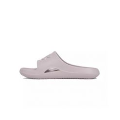 Klapki Męskie Under Armour M Locker V Sl. Białe klapki męskie Under Armour, bez wzorów, z materiału, bez zapięcia. Za 116.85 zł.