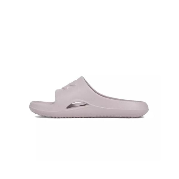 Klapki Męskie Under Armour M Locker V Sl. Białe klapki męskie Under Armour, bez wzorów, z materiału, bez zapięcia. Za 116.85 zł.