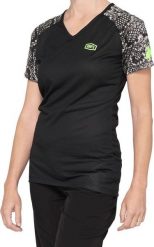 100% Koszulka damska 100% AIRMATIC Women's Jersey krótki rękaw black python roz. M (NEW 2021). Czarne bluzki damskie 100%, m, bez wzorów, z jersey, bez kołnierzyka, bez ramiączek. Za 150.82 zł.