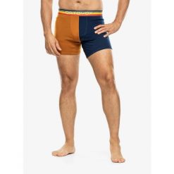 Bokserki termoaktywne męskie Ortovox 185 Rock N Wool Boxer. Niebieskie bokserki męskie ORTOVOX, bez wzorów. Za 219.99 zł.