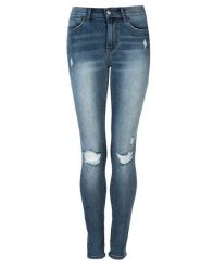 Juicy Couture Jeansy "Skinny" | JWFWB77778 | Kobieta | Niebieski. Niebieskie jeansy damskie Juicy Couture, bez wzorów, z bawełny. W wyprzedaży za 199.00 zł.