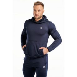 Bluza fitness z kapturem męska Rough Radical Snappy. Czarne bluzy męskie ROUGH RADICAL, m, bez wzorów, z kapturem, na fitness i siłownię. W wyprzedaży za 119.20 zł.