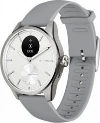Smartwatch WITHINGS SAS Withings Scanwatch 2 - zegarek z funkcją EKG, pomiarem pulsu i SPO2 oraz mierzeniem aktywności fizycznej i snu (42mm, white). Białe zegarki smartwatch WITHINGS SAS, bez wzorów. Za 1,495.00 zł.
