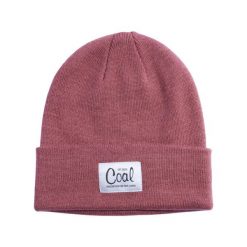 Czapka zimowa damska COAL MEL BEANIE rose. Czerwone czapki damskie COAL, na zimę, bez wzorów, sportowe. Za 39.00 zł.