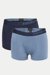 Bokserki męskie 2-pak EMPORIO ARMANI UNDERWEAR. Bokserki męskie Emporio Armani Underwear, bez wzorów. W wyprzedaży za 194.25 zł.