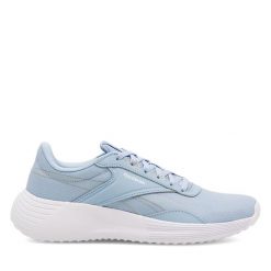 Buty do biegania Reebok. Niebieskie obuwie sportowe damskie Reebok, bez wzorów, bez zapięcia, do biegania. Za 199.99 zł.