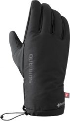 Rękawiczki kolarskie GORE-TEX GRIP Primaloft Gloves. Czarne rękawiczki męskie Shimano, na zimę, bez wzorów, z elastanu. Za 493.35 zł.
