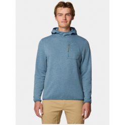 Bluza męska z kapturem Mountain Hardwear Route Out. Niebieskie bluzy sportowe męskie MOUNTAIN HARDWEAR, l, bez wzorów, z kapturem. Za 569.00 zł.
