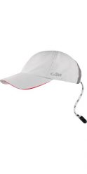 Czapka żeglarska Race Cap, jasnoszara. Szare czapki damskie GILL, bez wzorów. Za 167.00 zł.