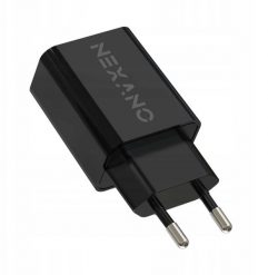 ŁADOWARKA SIECIOWA USB 1A 5V DO ŁADOWANIA ZEGARKÓW SMARTWATCH NEXANO CZARNA. Czarne zegarki smartwatch Nexano, bez wzorów. Za 37.67 zł.