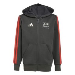 Bluza Z Kapturem Audi Revolut F1 Team Dna Full Zip. Czarne bluzy damskie Adidas, bez wzorów, bez ramiączek, z kapturem. Za 239.00 zł.