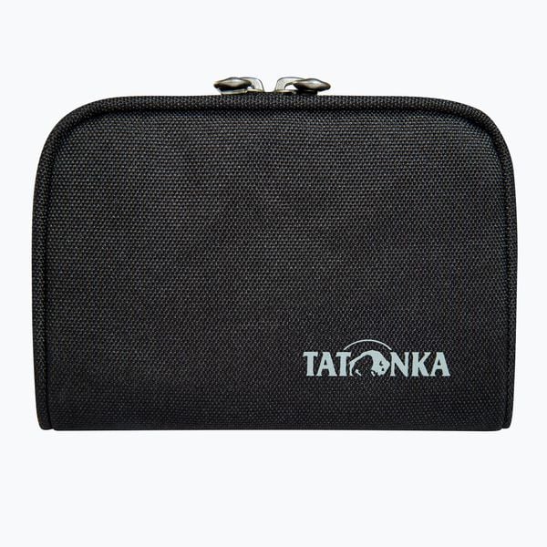 Portfel Tatonka Big Plain. Czarne portfele męskie Tatonka, bez wzorów. Za 99.99 zł.