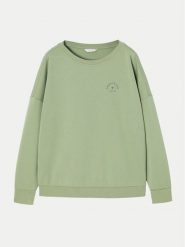 Tatuum Bluza Yolanda T2420.037B Zielony Relaxed Fit. Zielone bluzy damskie Tatuum, m, bez wzorów, bez ramiączek, bez kaptura. Za 209.99 zł.