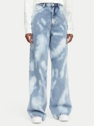 Tommy Jeans Jeansy Claire DW0DW23109 Niebieski jasny Wide Fit. Niebieskie jeansy damskie Tommy Jeans, bez wzorów, z bawełny. Za 529.99 zł.