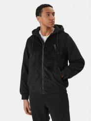 Guess Kurtka przejściowa Z6RL00 KD622 Czarny Regular Fit. Czarne kurtki męskie Guess, m, z aplikacjami, z syntetyku, bez kaptura. Za 699.99 zł.