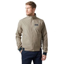 Kurtka uniwersalna męska Helly Hansen Salt Windbreaker Jacket. Szare kurtki sportowe męskie Helly Hansen, na zimę, l, bez wzorów, z syntetyku, bez kaptura, narciarskie. Za 832.00 zł.