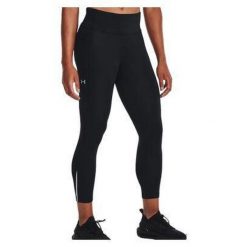 Legginsy do biegania damskie Under Armour Launch Ankle. Czarne legginsy damskie Under Armour, bez wzorów. Za 179.99 zł.