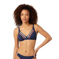 Góra od stroju kąpielowego Rip Curl Day Break C-D Tri 49. Niebieskie bikini Rip Curl, xs, bez wzorów. Za 98.99 zł.