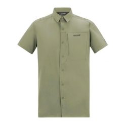 Koszula przeciw owadom Regatta Travel Light. Zielone koszule męskie Regatta, bez wzorów, sportowe, bez kołnierzyka, bez ramiączek. Za 249.99 zł.