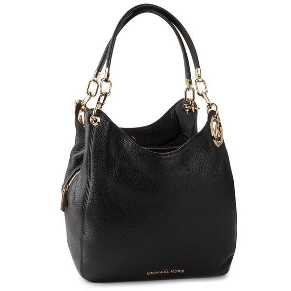 Torebka MICHAEL Michael Kors. Czarne shopperki damskie MICHAEL Michael Kors, bez wzorów, bez dodatków. Za 1,278.99 zł.