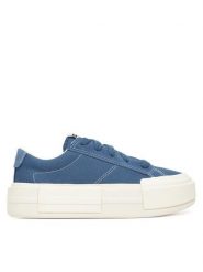 Converse Tenisówki Chuck Taylor All Star Cruise A13037C Niebieski. Niebieskie trampki i tenisówki damskie Converse, bez wzorów, z materiału, bez zapięcia. Za 339.99 zł.