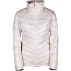 Kurtka zimowa damska Columbia Joy Peak. Brązowe kurtki sportowe damskie Columbia, na zimę, l, bez wzorów, bez ramiączek, bez kaptura, trekkingowe. Za 759.00 zł.