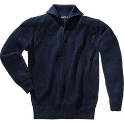Sweter troyer, z zamkiem blysk. granatowy, rozm. XL. Niebieskie swetry męskie NoName, m, bez wzorów, bez kołnierzyka, bez ramiączek. Za 123.86 zł.