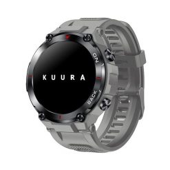 Kuura Inteligentny Zegarek Sportowy S5 GPS V3, Szary. Szare zegarki męskie KUURA, bez wzorów. Za 559.00 zł.