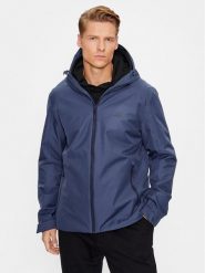 4F Kurtka outdoor 4FAW23TTJAM304 Granatowy Regular Fit. Niebieskie kurtki sportowe męskie 4F, m, bez wzorów, z syntetyku, bez kaptura, outdoorowe. Za 239.99 zł.