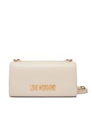 LOVE MOSCHINO Torebka JC4170PP1OLX0110 Écru. Listonoszki damskie Love Moschino, bez wzorów, ze skóry, bez dodatków. Za 789.99 zł.