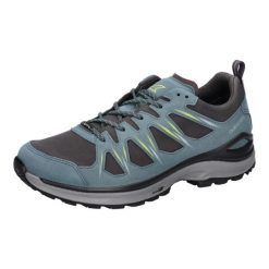 Buty trekkingowe męskie Lowa Innox Evo Ii Gtx. Niebieskie trekkingi męskie Lowa, na lato, z materiału, bez zapięcia. Za 829.00 zł.