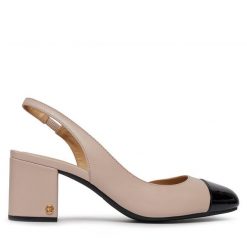 Sandały MICHAEL Michael Kors. Czerwone sandały damskie MICHAEL Michael Kors, bez wzorów, bez obcasa, na słupku, bez zapięcia. Za 569.99 zł.