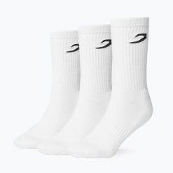 Skarpety męskie BOXRAW Crew 3. Białe skarpety męskie BOXRAW, bez wzorów, z bawełny. Za 109.99 zł.