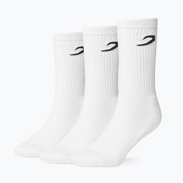 Skarpety męskie BOXRAW Crew 3. Białe skarpety męskie BOXRAW, bez wzorów, z bawełny. Za 73.99 zł.