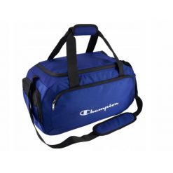 TORBA CHAMPION SPORTOWA 802391-BS003 na siłownię fitness trening basen. Niebieskie torby sportowe męskie Champion, bez wzorów. Za 169.00 zł.