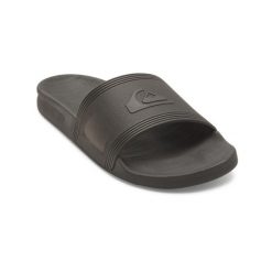 Sandały dla Mężczyzn DOCKYARD. Czarne sandały męskie Quiksilver, bez wzorów, z materiału, sportowe, bez zapięcia. Za 149.99 zł.