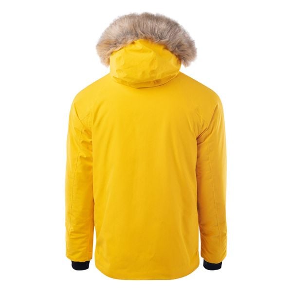 Parka Iguana Gerin. Żółte parki męskie IGUANA, na zimę, m, bez wzorów, bez kołnierzyka, bez kaptura. Za 702.70 zł.