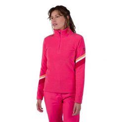 Bluza damska Rossignol Strawpile Fleece Hz. Czerwone bluzy damskie Rossignol, na zimę, s, bez wzorów, sportowe, bez ramiączek, bez kaptura. Za 269.99 zł.