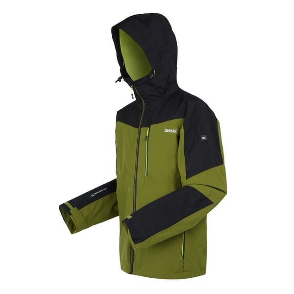 Kurtka turystyczna męska Regatta Wentwood IX 3w1. Zielone kurtki męskie Regatta, na jesień, m, bez wzorów, z poliesteru, bez kaptura. Za 546.70 zł.