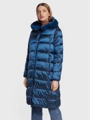 CMP Płaszcz zimowy 32K3086F Niebieski Regular Fit. Niebieskie płaszcze damskie CMP, na zimę, bez wzorów, z syntetyku, bez kołnierzyka, bez kaptura. Za 539.99 zł.
